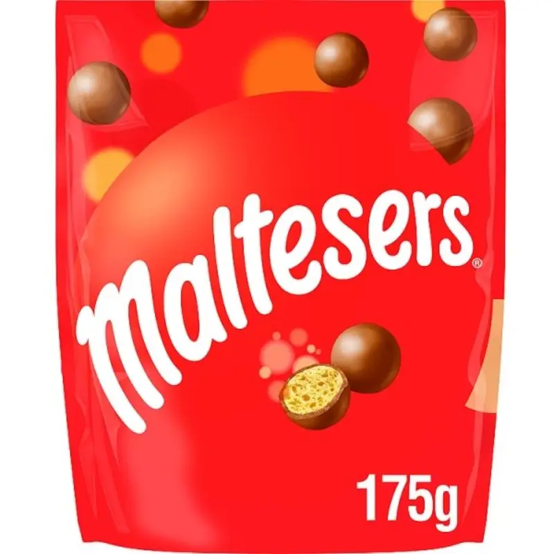 Maltesers de Chocolate | Médio | Doces Maltesers | Chocolate Maltesers | 6,1 onças no total