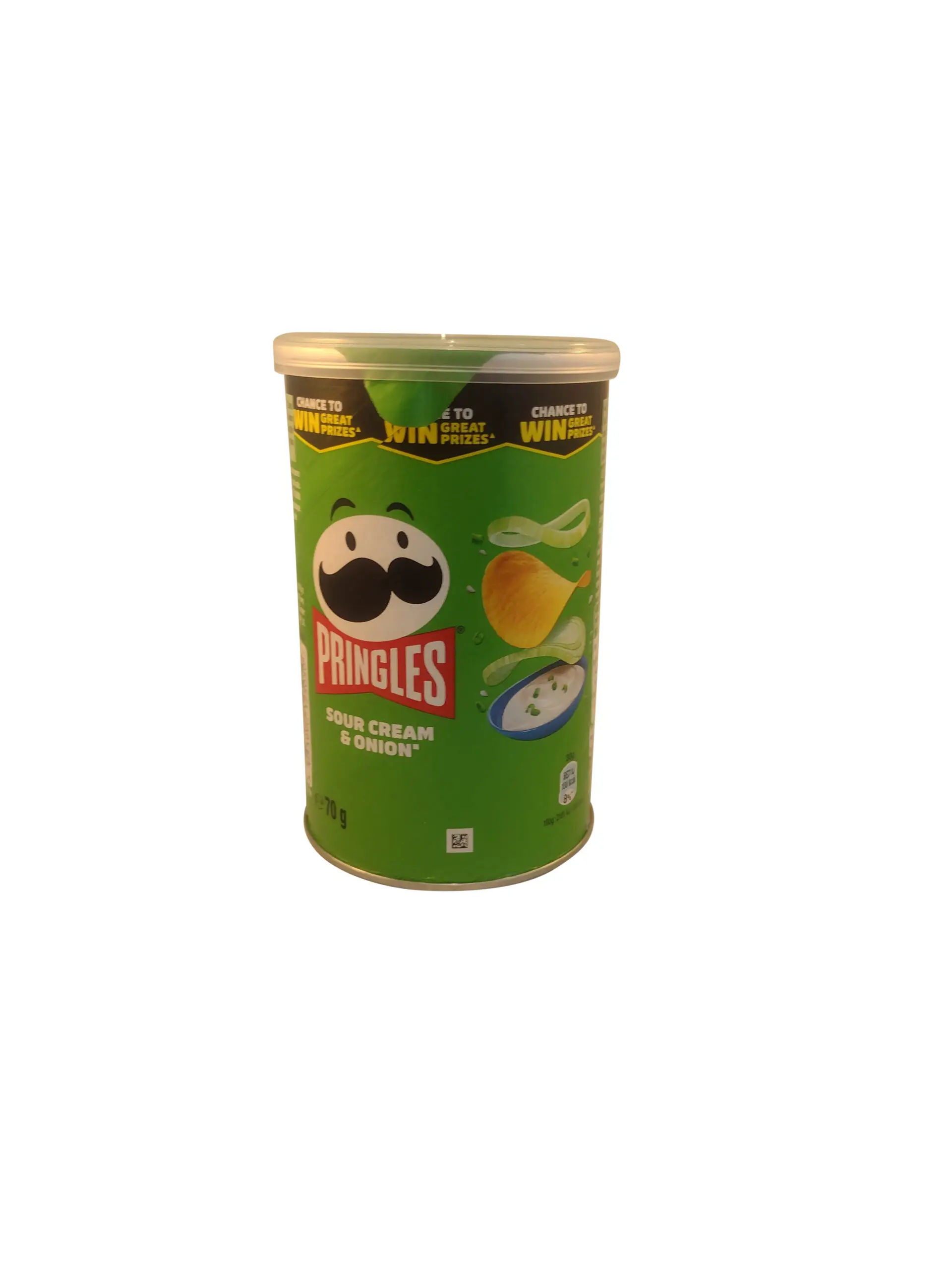 Batatas fritas Pringles | Creme azedo e cebola | Batatas fritas Pringles | Embalagens a granel Pringles | 2,4 onças no total