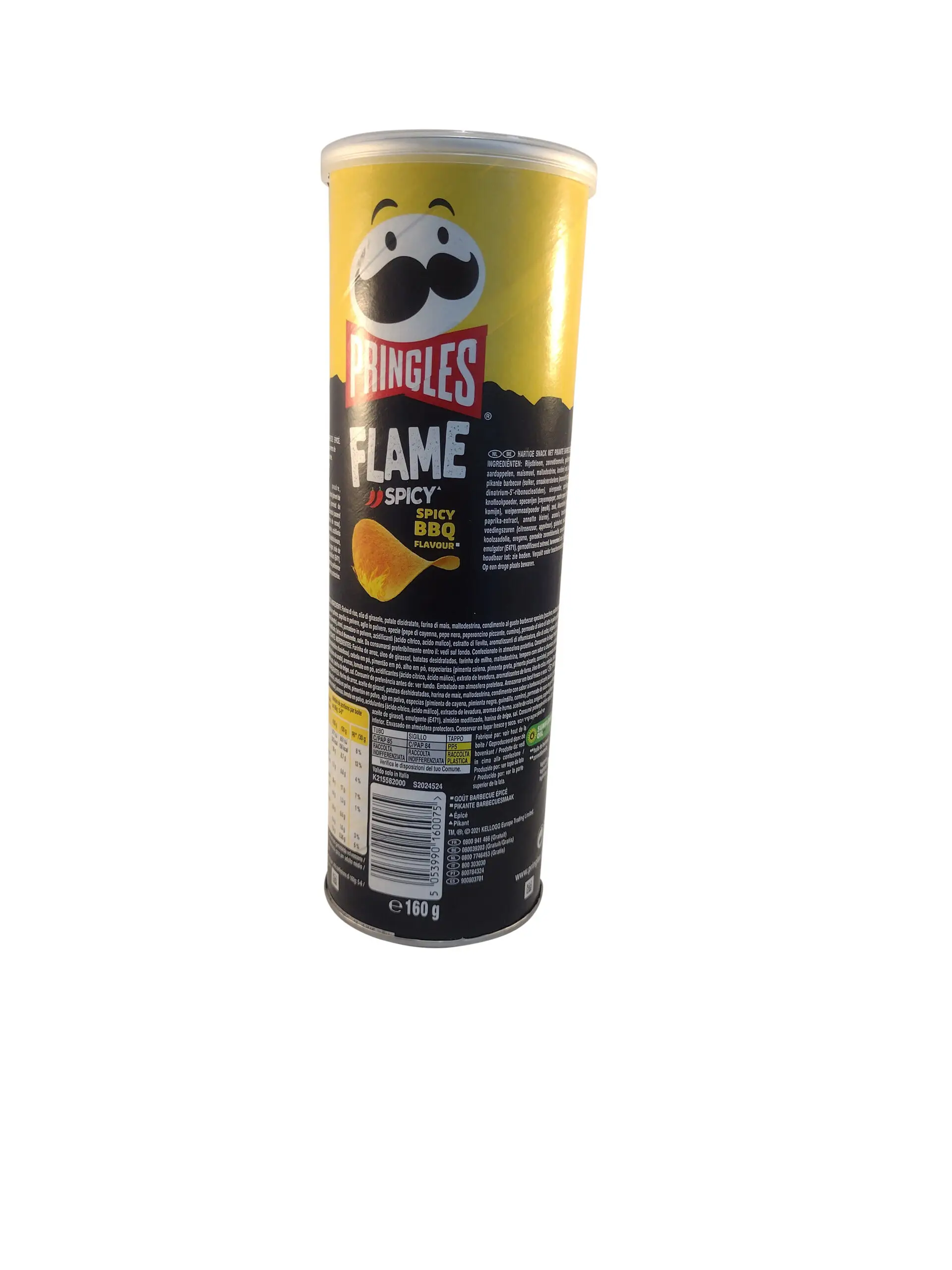 Batatas fritas Pringles | Churrasco picante | Batatas fritas Pringles | Embalagens a granel Pringles | 5,6 onças no total - Image 2