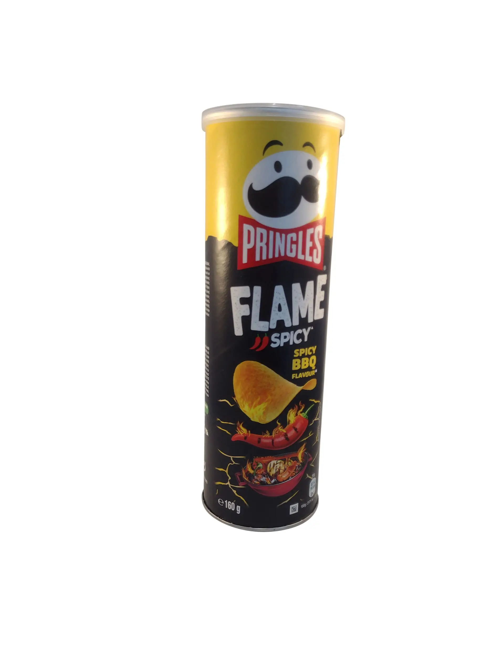 Batatas fritas Pringles | Churrasco picante | Batatas fritas Pringles | Embalagens a granel Pringles | 5,6 onças no total