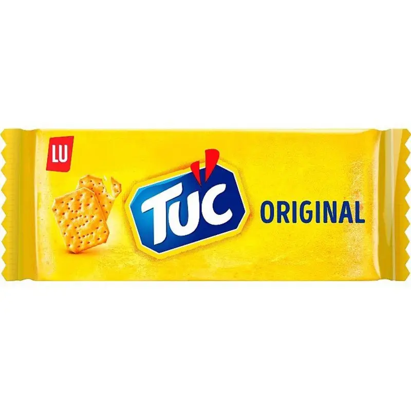 Biscoitos Lu | Bolachas Tuc Original Salty | Biscoitos Lu | Biscoitos franceses | 3,5 onças no total