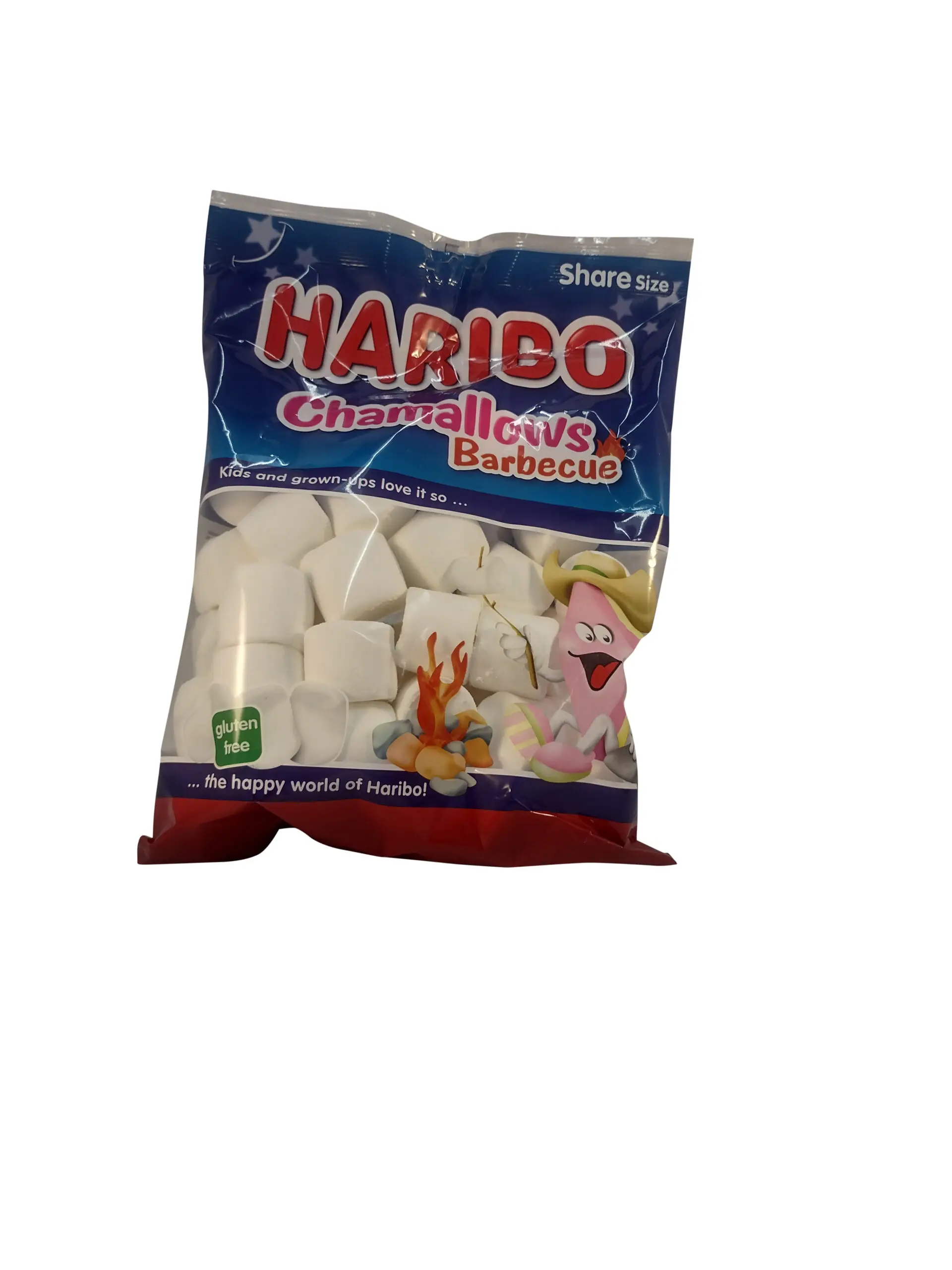 Doces HARIBO | HARIBO Chamallows Barbecue | Gomas HARIBO | Doces HARIBO | 9,1 onças no total