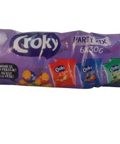 Croky Chips | Croky Partymix | Croky | Croky | insgesamt 6,3 Unzen