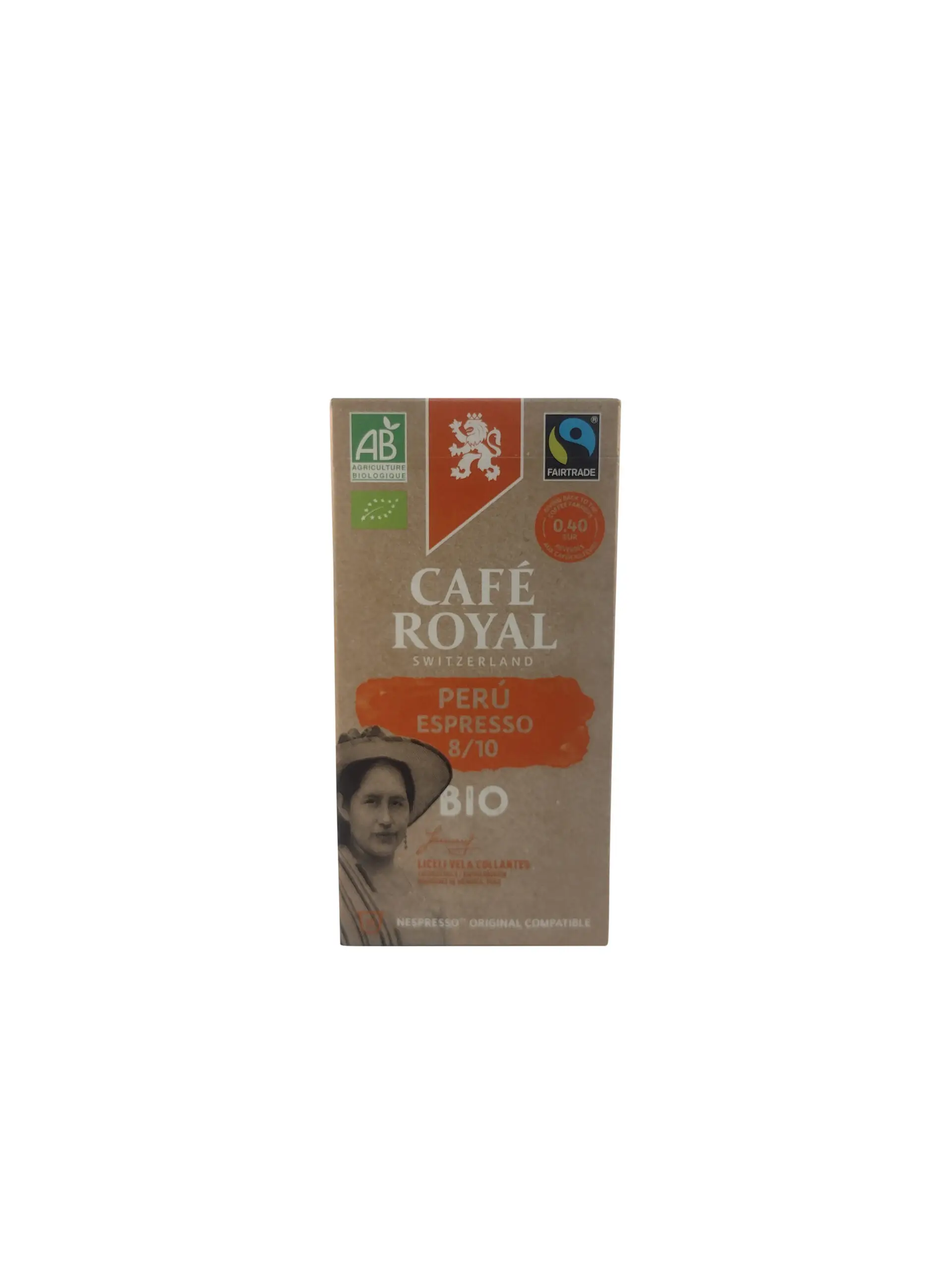 Café Royal Nespresso-Kapseln | Peru Espresso-Kapseln | Café Royal Kaffeekapseln | Café Royal Kaffeekapseln Nespresso-kompatibel | 1,7 Unzen insgesamt
