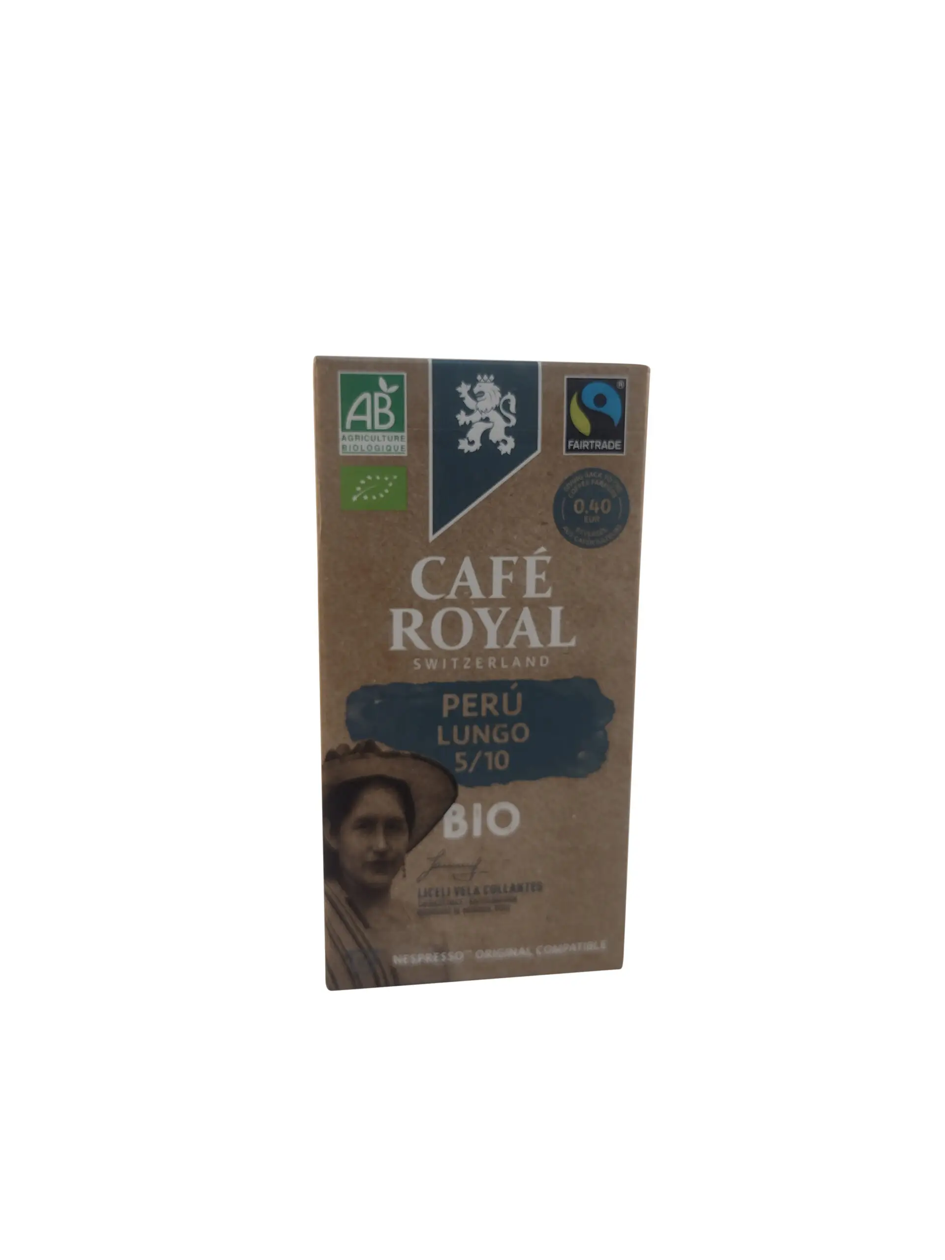 Café Royal Nespresso-Kapseln | Peru Lungo-Kapseln | Café Royal-Kaffeekapseln | Café Royal-Kaffeekapseln Nespresso-kompatibel | 1,7 Unzen insgesamt