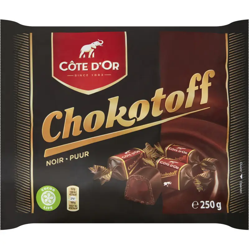 Côte D'Or Schokolade | Côte D'Or Chokotoff Schokoladenbonbons | Belgische Schokolade | Cote D’Or Schokolade | Insgesamt 8,8 Unzen