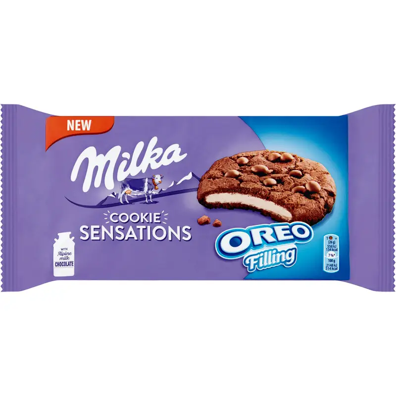 Milka Cookies | Sensations OREO | Milka Chocolate | Milka Wafers Chocolate | 6.4 Ounce Total
