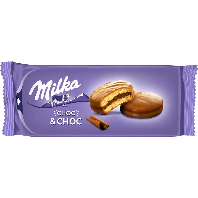 Biscuits Milka | Gâteaux au chocolat et au chocolat | Chocolat Milka | Gaufrettes au chocolat Milka | 6,1 oz au total