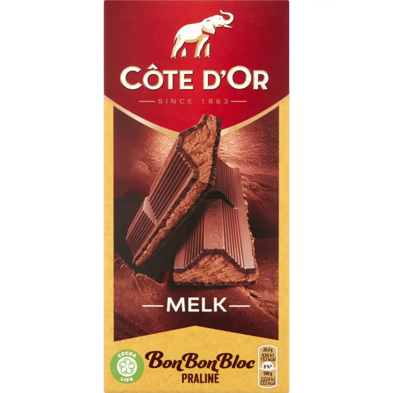 Côte D'Or Schokolade | Belgische Schokoladentafel Praline Milch | Belgische Schokolade | Cote D’Or Schokolade | Insgesamt 7 Unzen