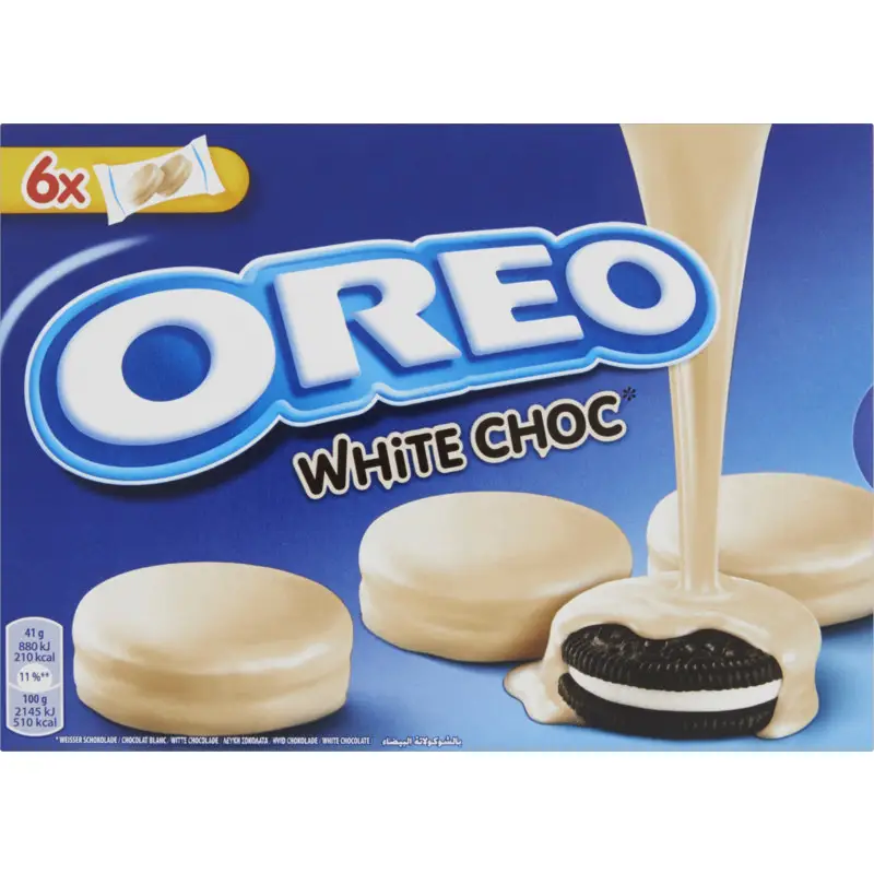 Biscuits OREO | Blancs | Biscuits OREO | Paquet OREO | 8,6 onces au total