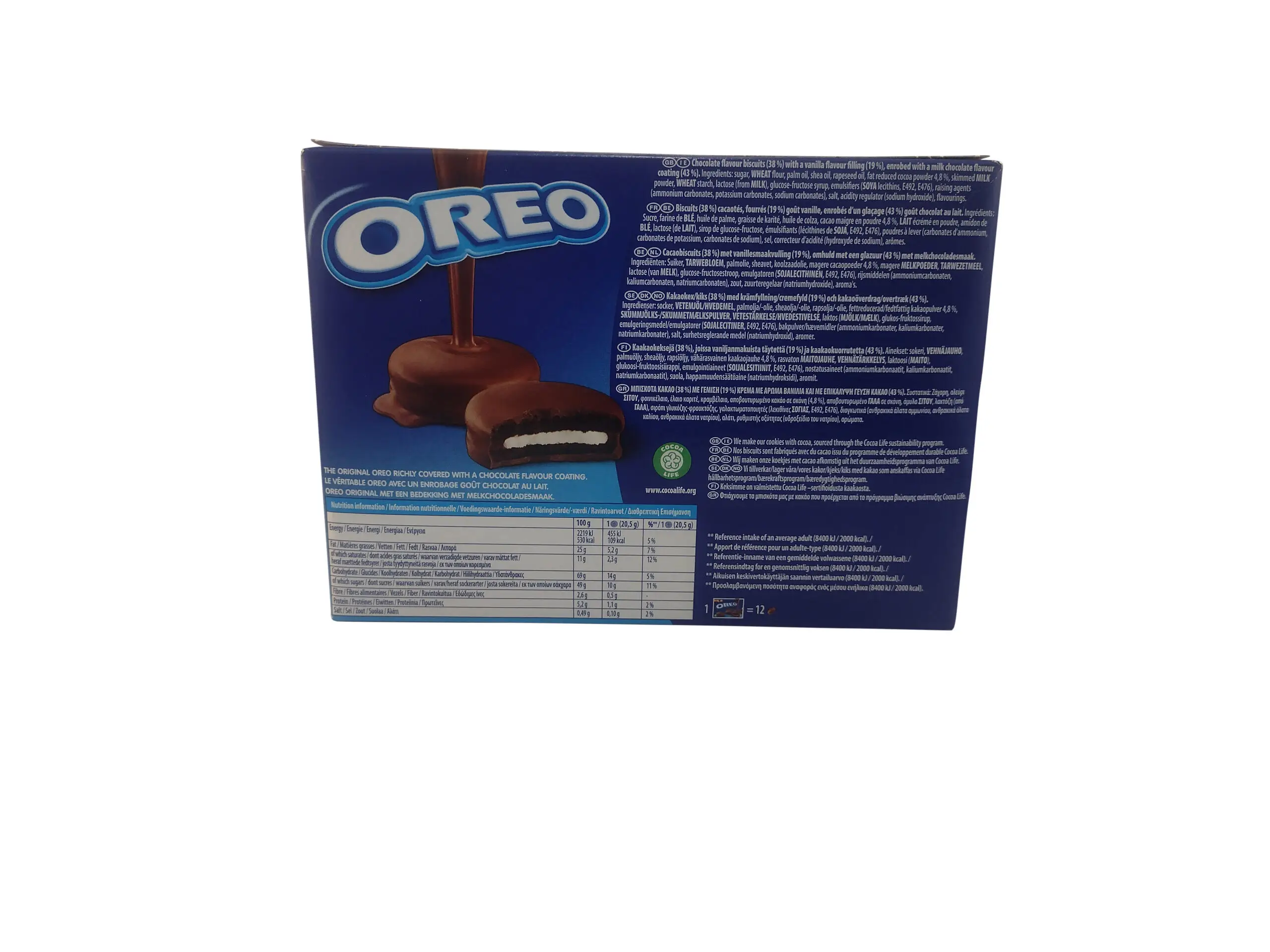 OREO Cookies | Cookies Coated In Milk Chocolate | OREO Biscuits | OREO Pack | 8.6 Ounce Total - Image 3