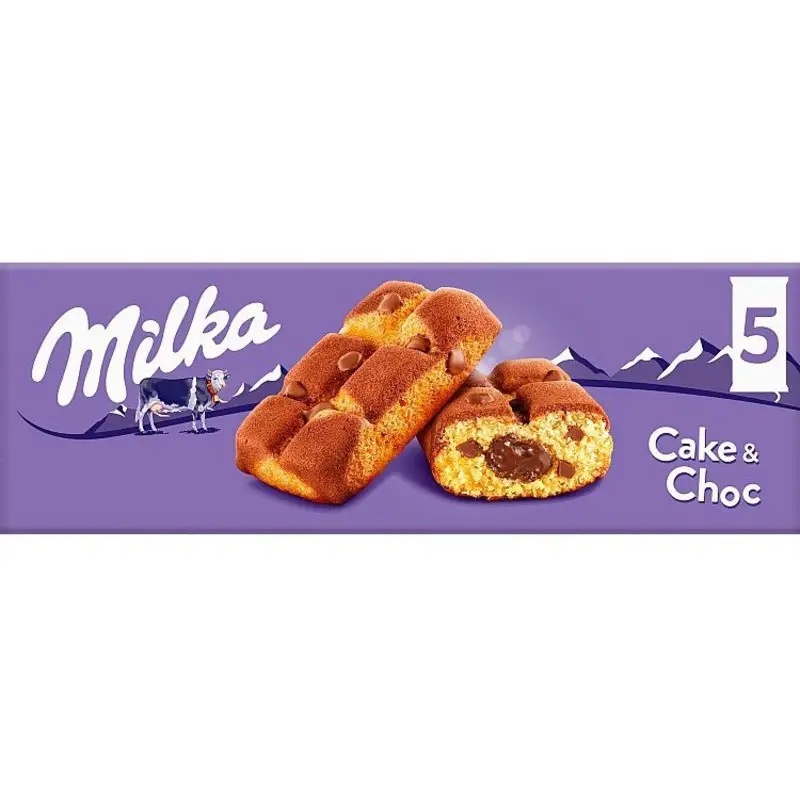 Biscuits Milka | Gâteaux Cake & Choc Soft Chocolate Cakes | Chocolat Milka | Gaufrettes au chocolat Milka | 6,1 onces au total
