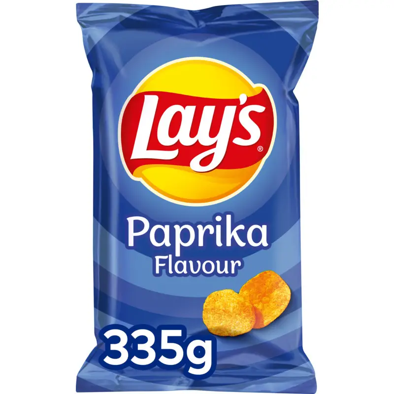 Batatas fritas Lay'S | Paprika Party Pack Xxl | Batatas fritas americanas | Batatas fritas Lays | 11,8 onças no total