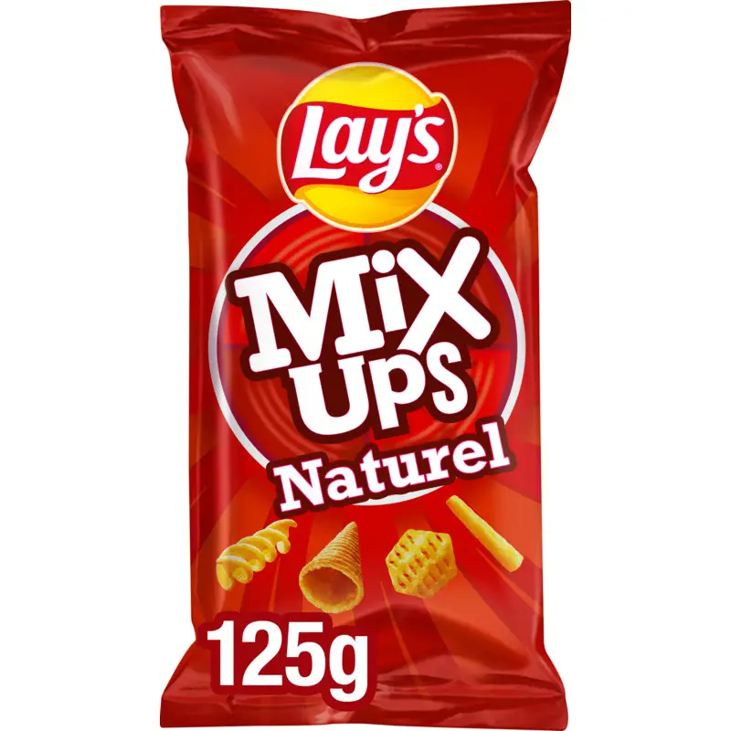 Lay'S Crisps | Mixups Nature | Chips américaines | Lays Chips | 4,4 onces au total