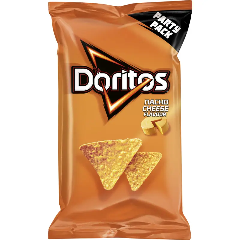 Batatas fritas Doritos | Batatas fritas de tortilha com queijo nacho | Batatas fritas Doritos | Sacos de snacks Doritos | 9,5 onças no total