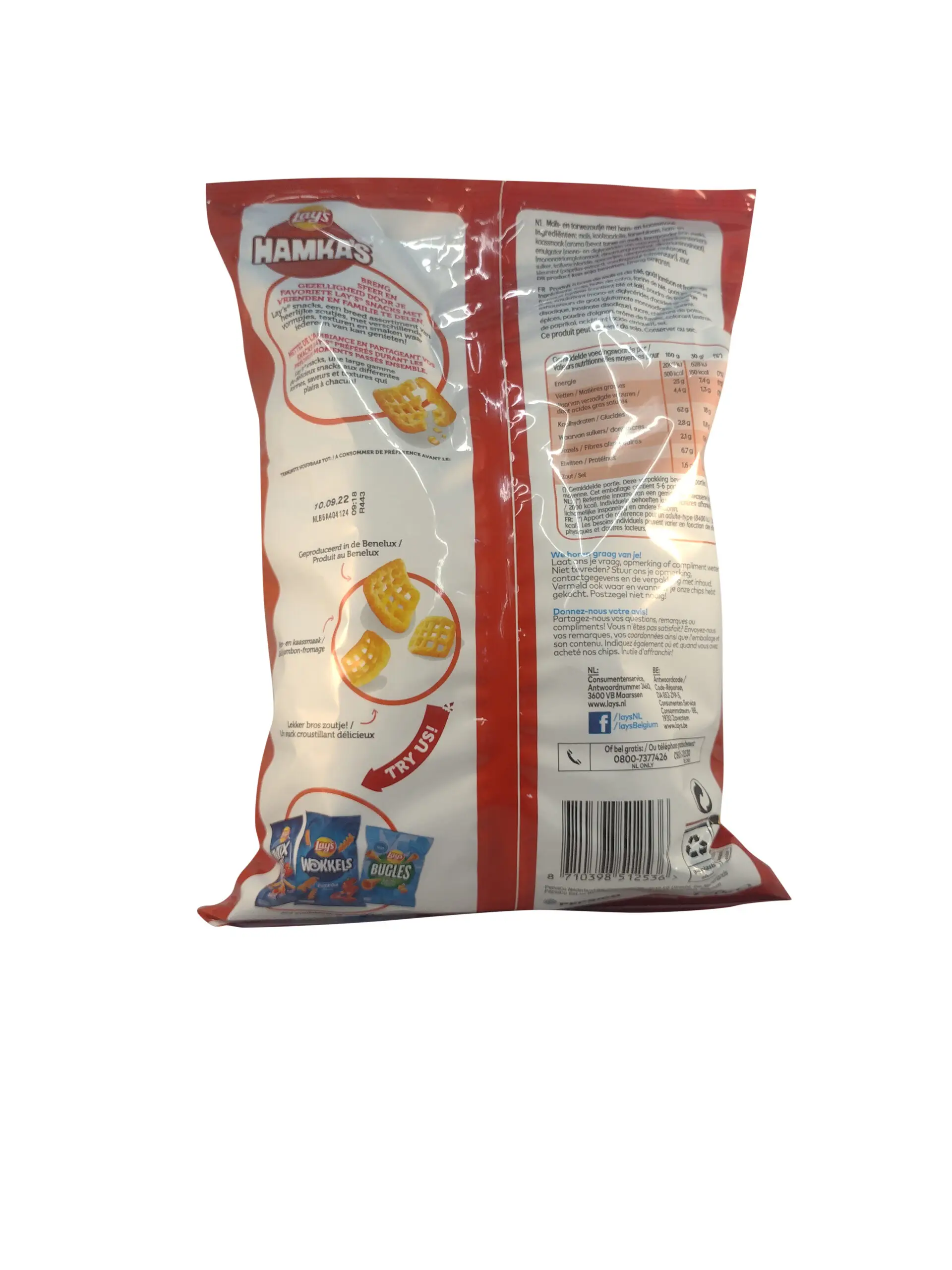 Batatas fritas Lay's | Hamka's Original | Batatas fritas americanas | Batatas fritas Lays | 4,4 onças no total - Image 2