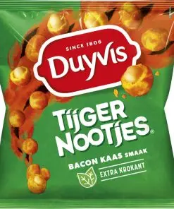 Duyvis Borrelnootjes | Tigernüsse Bacon-Käse | Borrel Nootjes | Duyvis Nüsse | Insgesamt 9,7 Unzen