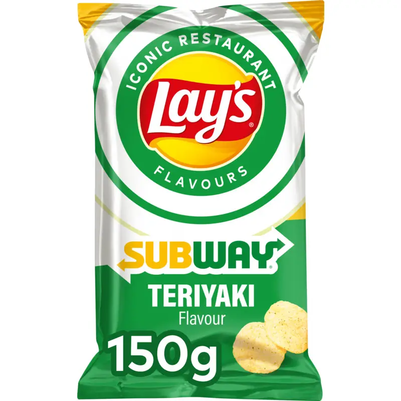 Lay'S Crisps | Teriyaki | Chips américaines | Lays Chips | 5,2 onces au total