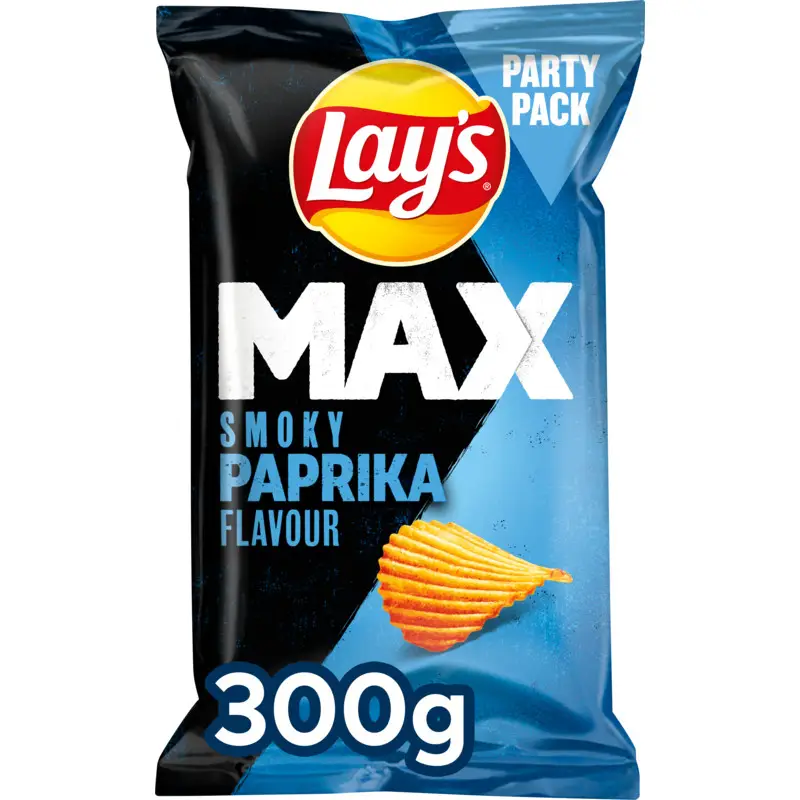 Batatas fritas Lay's | Superchips Bell Bell Pepper Party Pack | Batatas fritas americanas | Batatas fritas Lays | 10,5 onças no total