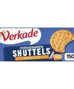 Verkade Cookies | Shuttles Cheese / Onion | Verkade Biscuits | Dutch Cookies | Insgesamt 5,2 Unzen