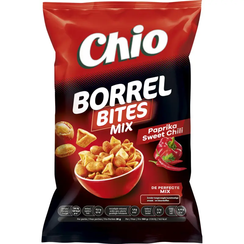 Chio Chips | Borrel Bites Sweet Chili Paprika | Chio Crisps | Deutsche Chips | Insgesamt 8,4 Unzen
