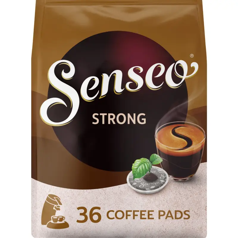 Senseo Pods | Senseo Strong Coffee Pods | Senseo Coffee Pods | Senseo Coffee Pads | 8.8 Ounce Total