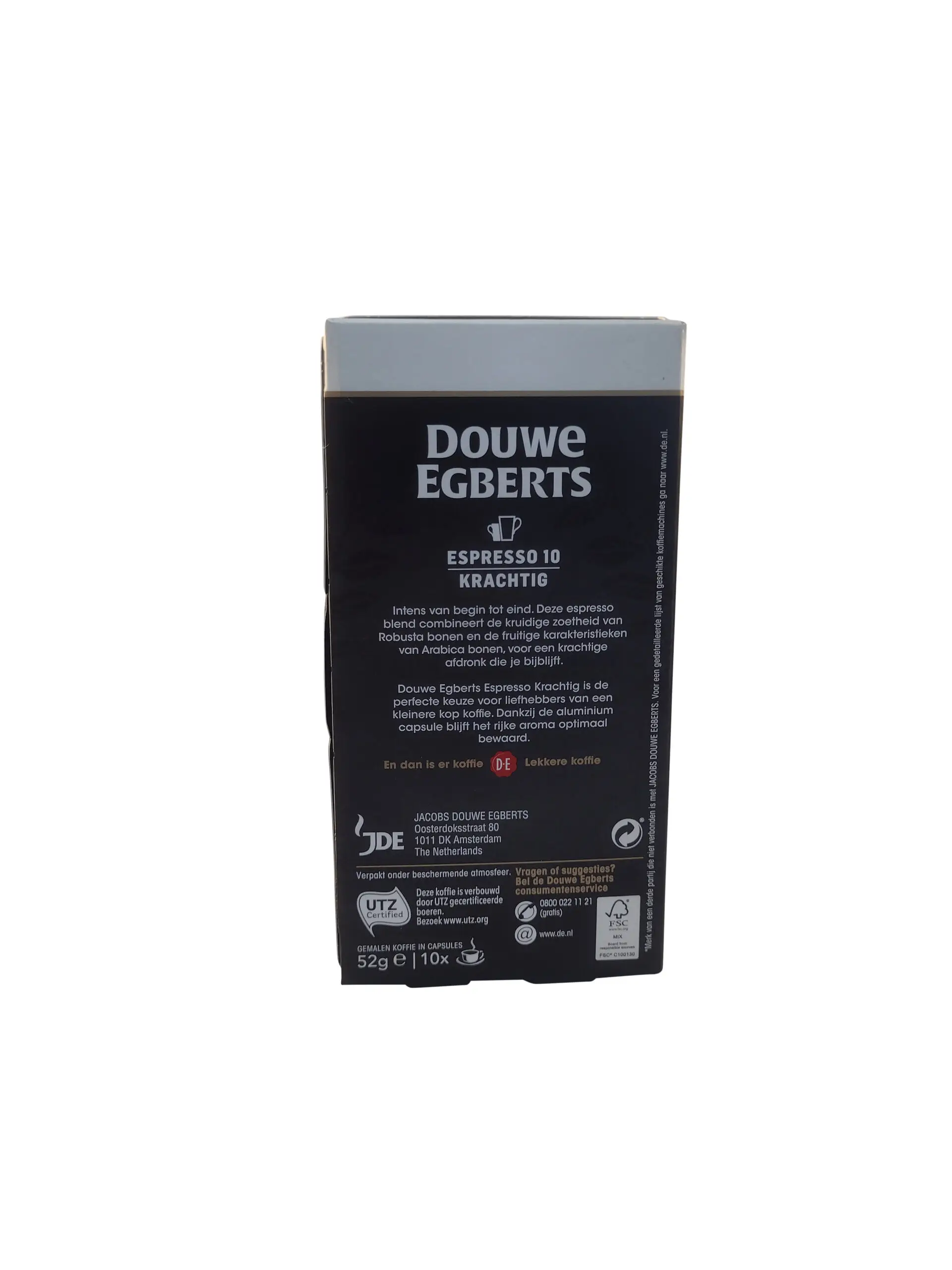Café Douwe Egberts | Cápsulas de café espresso fuerte | Café Douwe Egberts | Café holandés | 1,8 onzas en total