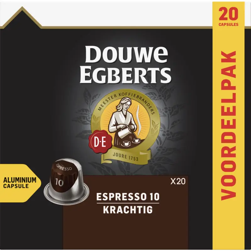 Douwe Egberts Coffee | Espresso Strong Coffee Cups | Coffee Douwe Egberts | Dutch Coffee | 3.6 Ounce Total