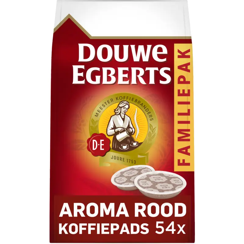 Douwe Egberts Coffee | Aroma Red Coffee Pads | Coffee Douwe Egberts | Dutch Coffee | 13,2 Ounce Total
