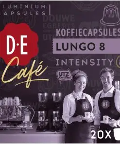 Douwe Egberts Kaffee | Cafe Lungo Kaffeetassen | Kaffee Douwe Egberts | Niederländischer Kaffee | Insgesamt 3,6 Unzen