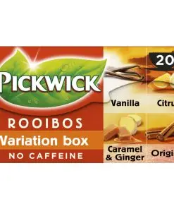 Pickwick Tea | Rooibos-Variationsbox | Pickwick-Teebeutel | Pickwick Dutch Tea | Insgesamt 0,7 Unzen