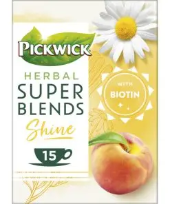 Pickwick Tea | Kräuter-Supermischungen Shine Kräutertee | Pickwick Teebeutel | Pickwick Dutch Tea | Insgesamt 0,5 Unzen