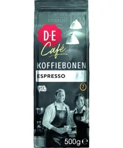 Douwe Egberts Kaffee | Cafe Espresso Kaffeebohnen | Kaffee Douwe Egberts | Niederländischer Kaffee | 17,6 Unzen insgesamt