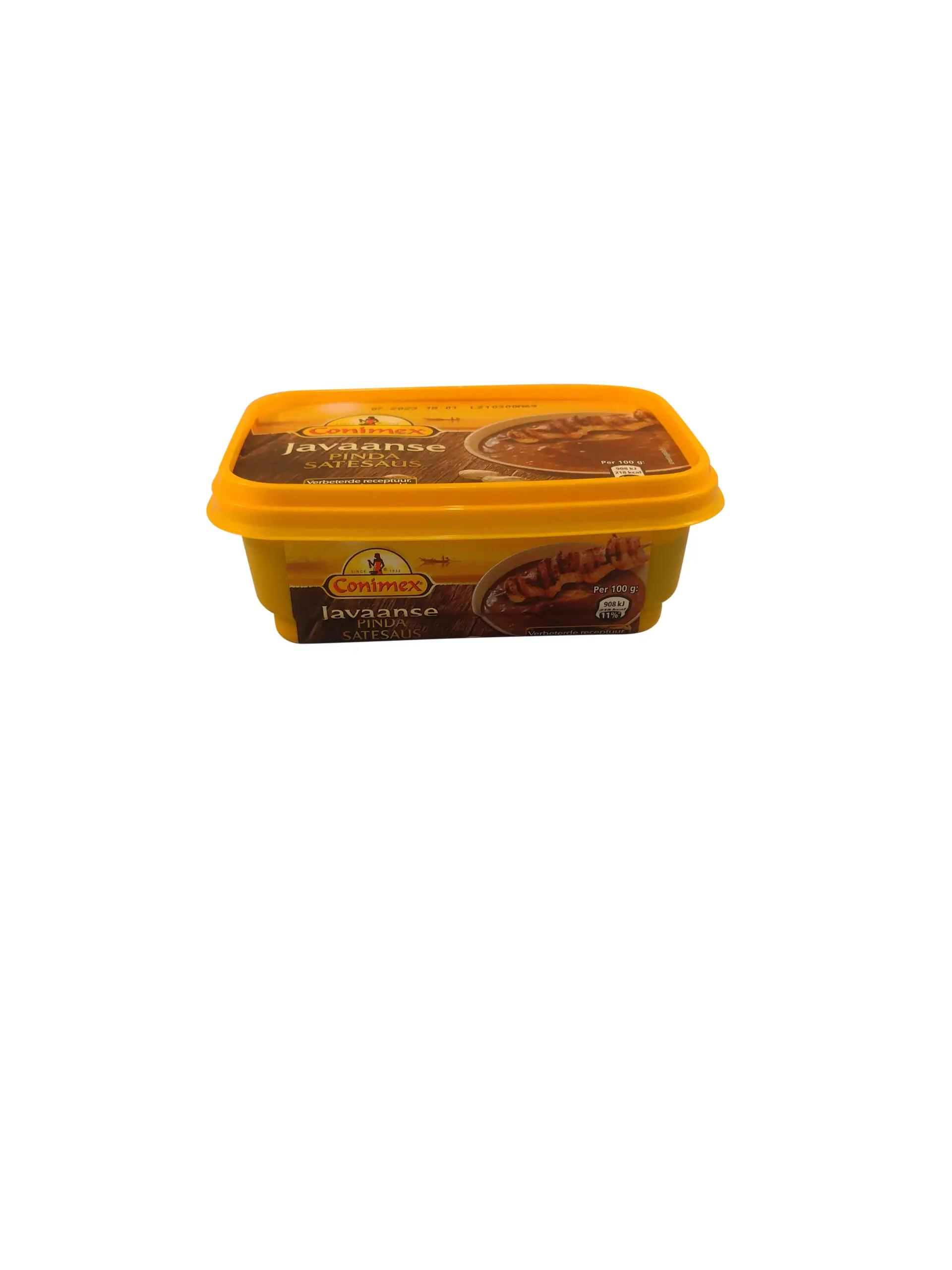 Conimex | Milde javanische Erdnusssauce | Indonesische Gewürzmischung | Conimex-Saucen | Insgesamt 10,2 Unzen – Bild 2