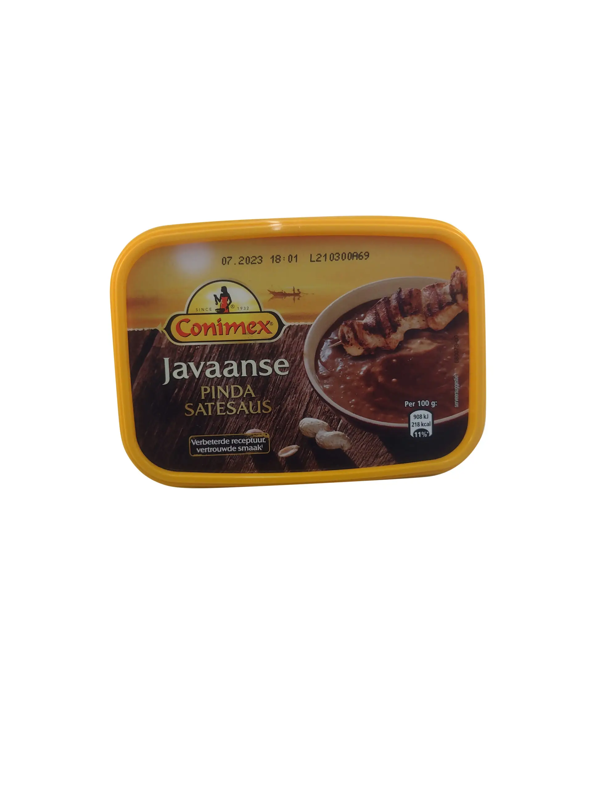 Conimex | Milde javanische Erdnusssauce | Indonesische Gewürzmischung | Conimex-Saucen | Insgesamt 10,2 Unzen