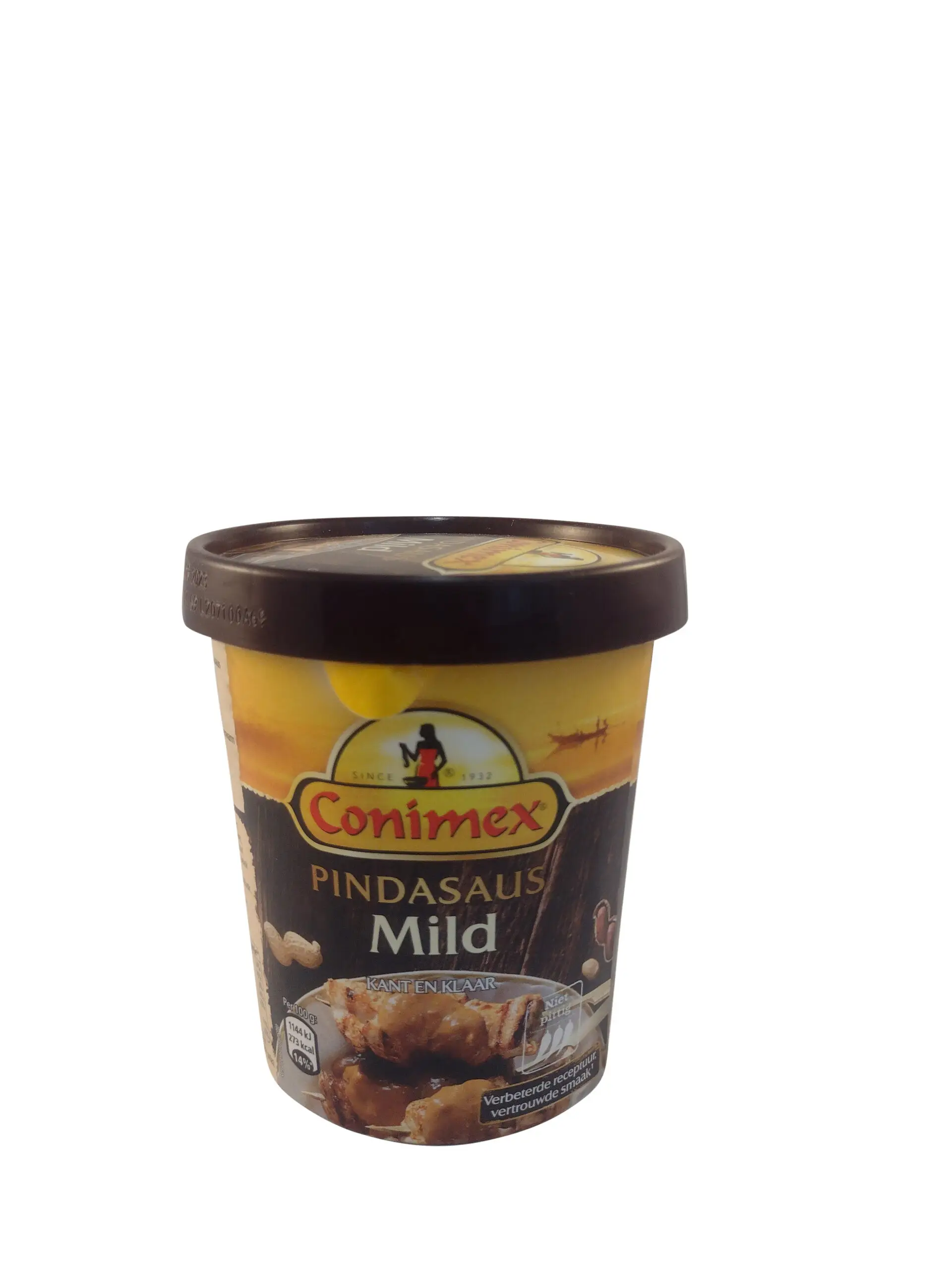 Conimex | Milde Erdnusssauce | Indonesische Gewürzmischung | Conimex-Saucen | 14,1 Unzen insgesamt
