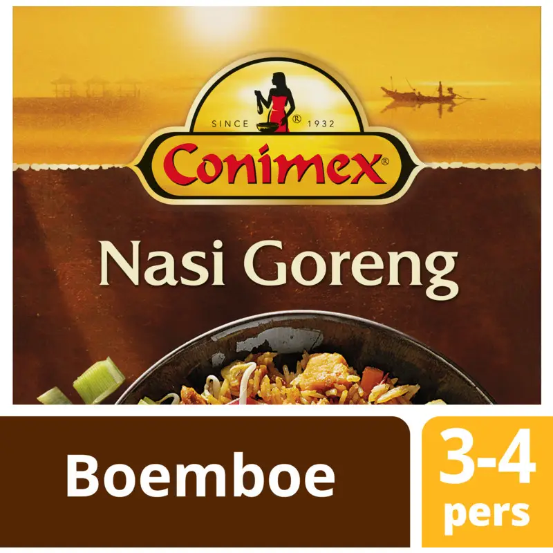 Conimex | Boemboe Nasi Goreng | Indonesische Gewürzmischung | Conimex-Saucen | Insgesamt 3,3 Unzen