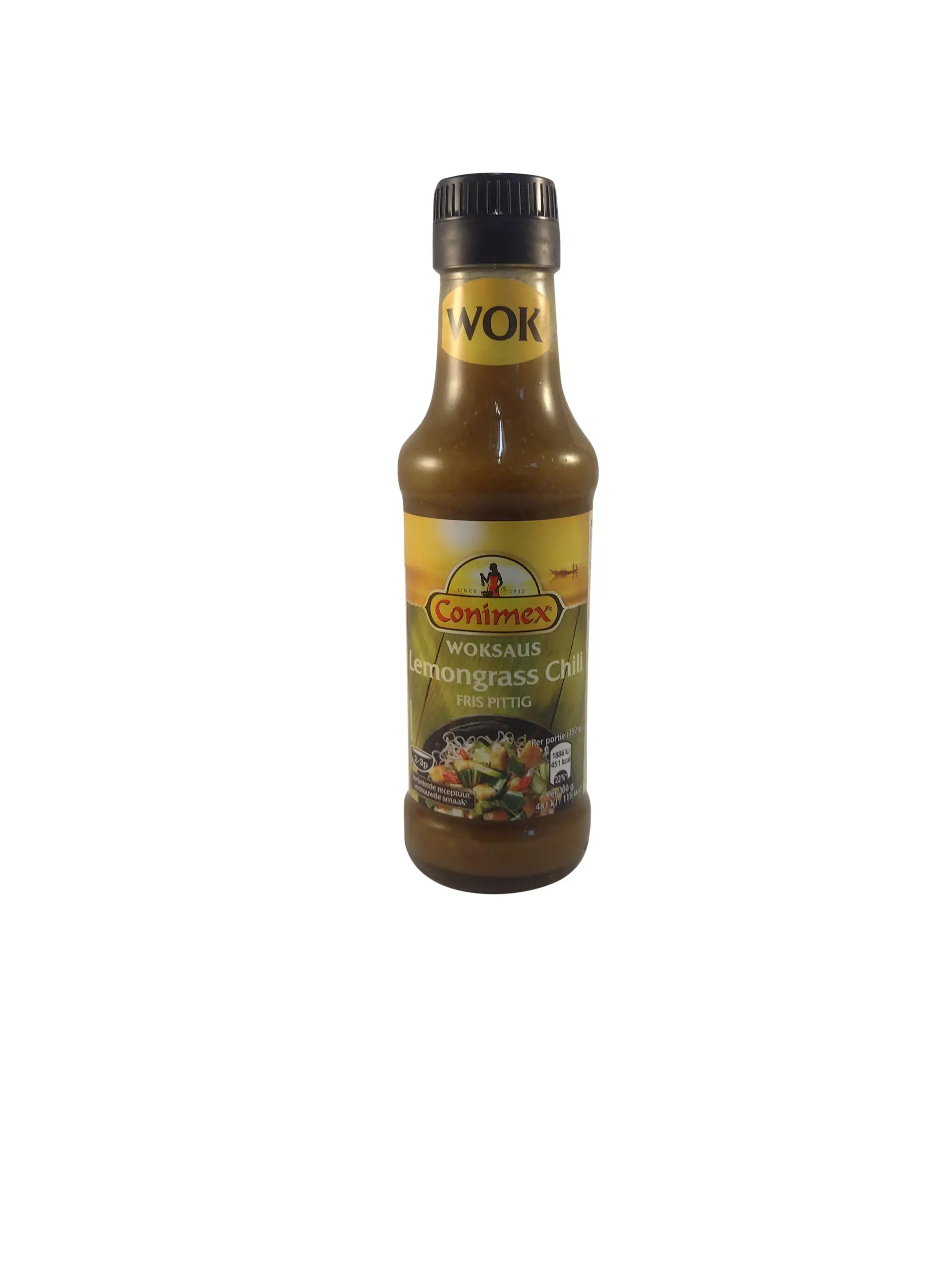 Conimex | Conimex Wok-Sauce Zitronengras-Chili | Indonesische Gewürzmischung | Conimex-Saucen | Insgesamt 6,1 Unzen