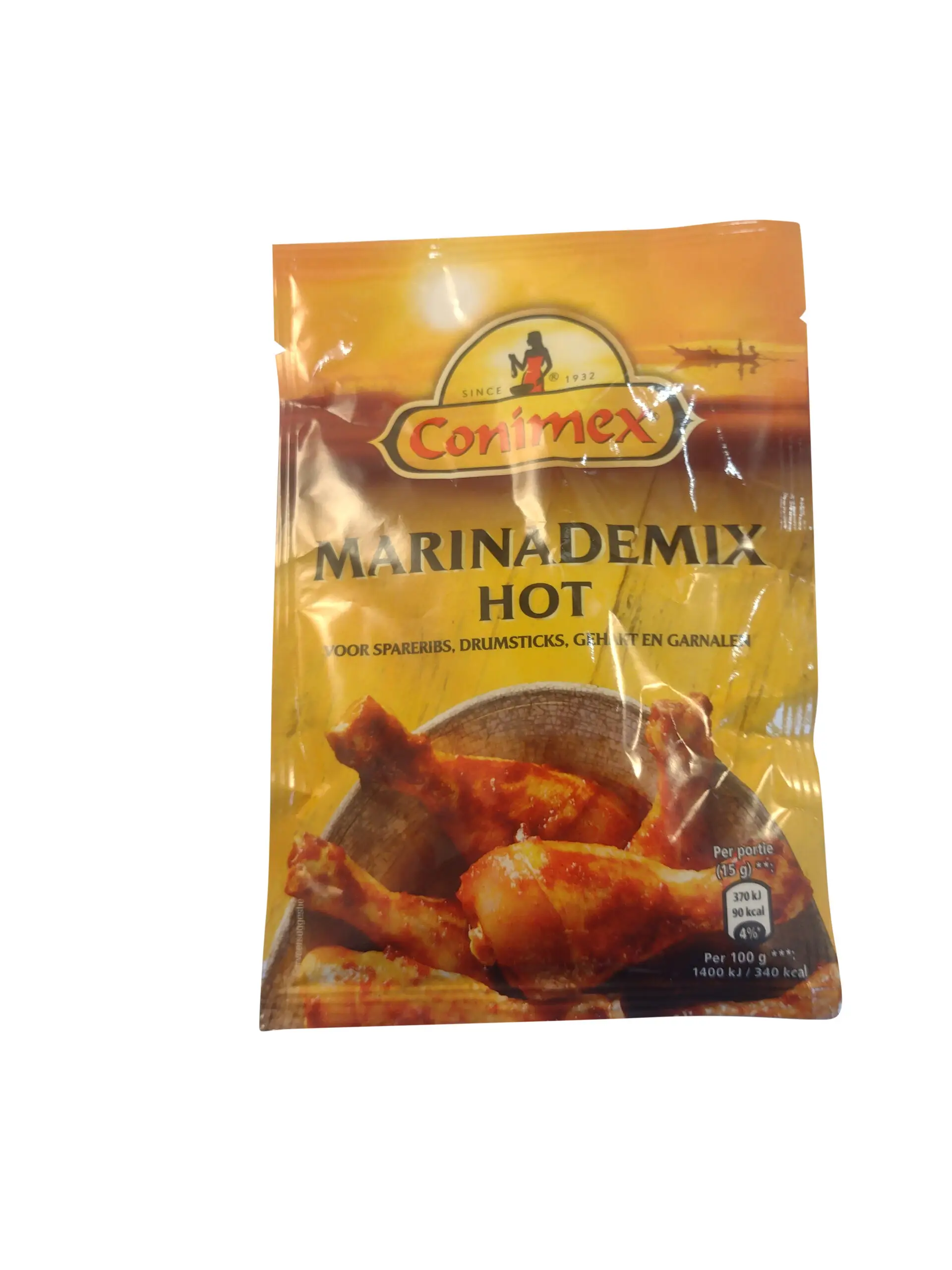 Conimex | Marinade Hot | Indonesian Spice Mix | Conimex Sauces | 1.1 Ounce Total