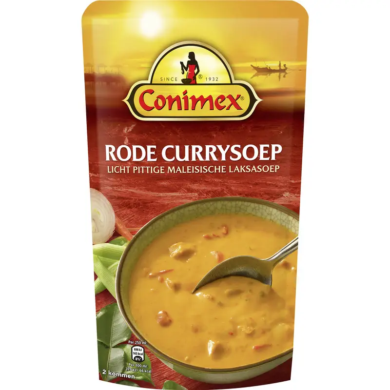 Conimex | Conimex Rote Currysuppe | Indonesische Gewürzmischung | Conimex-Saucen | Insgesamt 20,1 Unzen