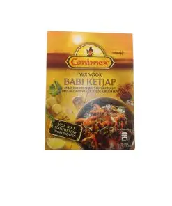 Conimex | Mix Babi Ketjap | Indonesische Gewürzmischung | Conimex-Saucen | Insgesamt 3,2 Unzen