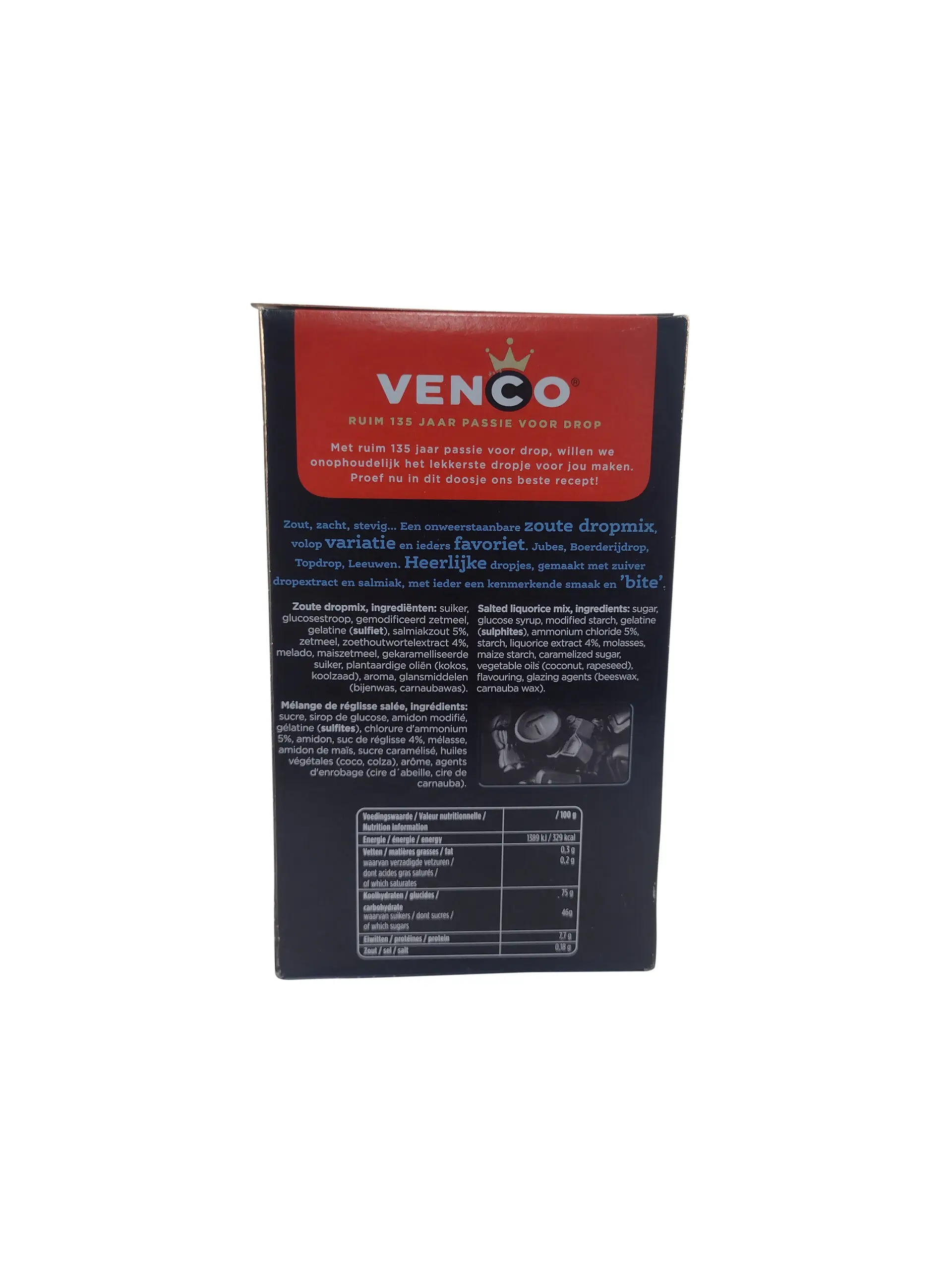 Alcaçuz Venco | Mistura de Alcaçuz Salgado Venco | Alcaçuz Holandês Venco | Alcaçuz Holandês | 17,6 onças no total - Image 2