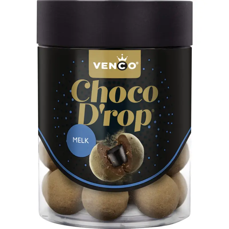 Alcaçuz Venco | Fusão de chocolate e leite com alcaçuz Venco | Alcaçuz holandês Venco | Alcaçuz holandês | 5,1 onças no total
