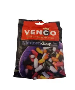 Alcaçuz Venco | Alcaçuz Venco Colors | Alcaçuz holandês Venco | Alcaçuz holandês | 9,7 onças no total