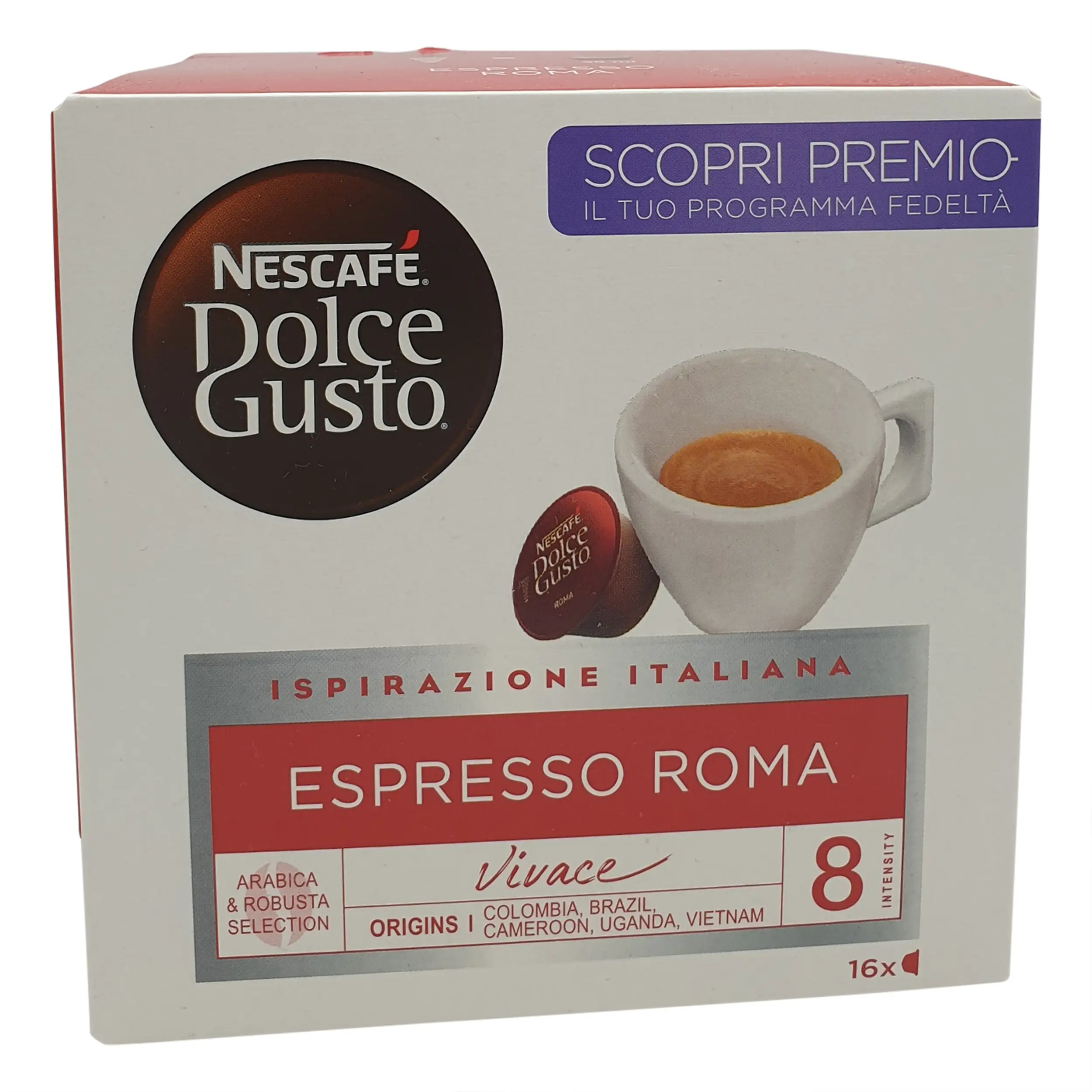 Nescafe Dolce Gusto Capsules | Nescafe Espresso | Nescafe Espresso Roma | Dolce Gusto Pods | 3.95 Ounce Total Weight