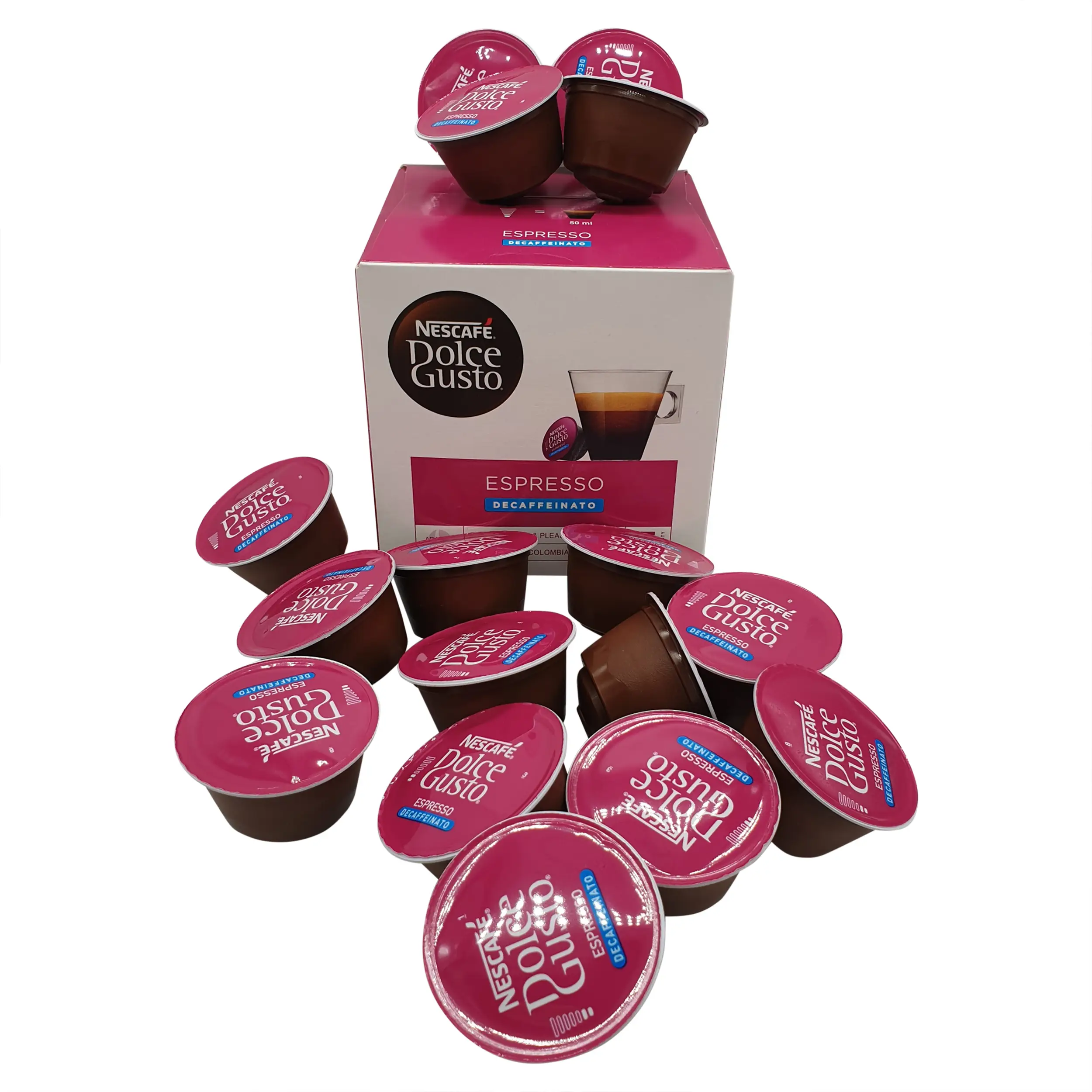 Nescafe Decaf | Decaf | Nescafe Dolce Gusto Espresso Decaf (Capsules) | Nescafe Dolce Gusto Capsules | 3.38 Ounce Total Weight - Image 2