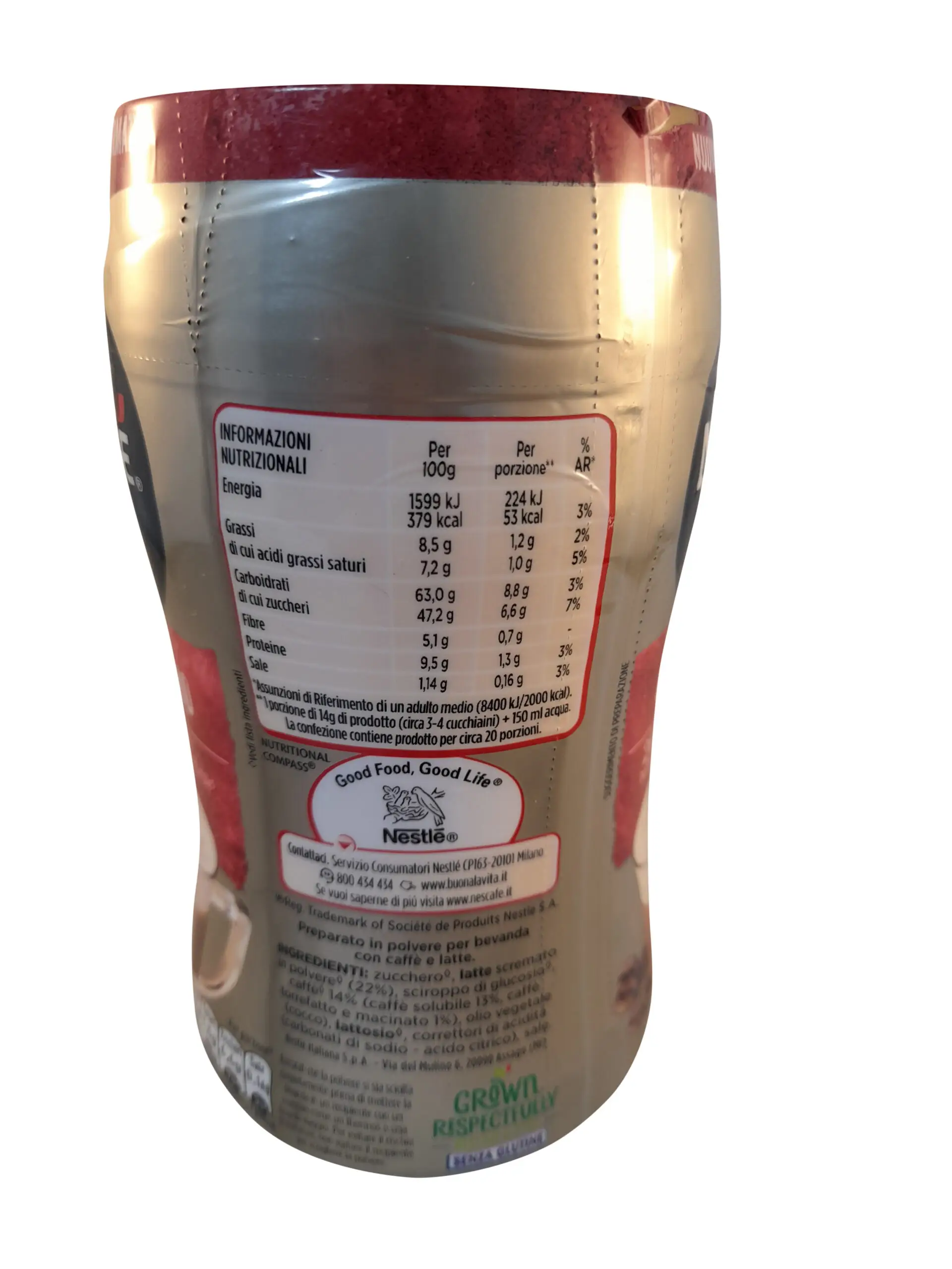 Nescafe Cappuccino | Nescafe Instant | Nescafe Gold Cappuccino  | Cappuccino Nescafe | 9.87 Ounce Total Weight - Image 3