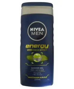 NIVEA Shower Gel | NIVEA Shower Gel Men | NIVEA Men Energy Shower Gel | NIVEA Men Shower Gel | 8.81 Ounce Total Weight