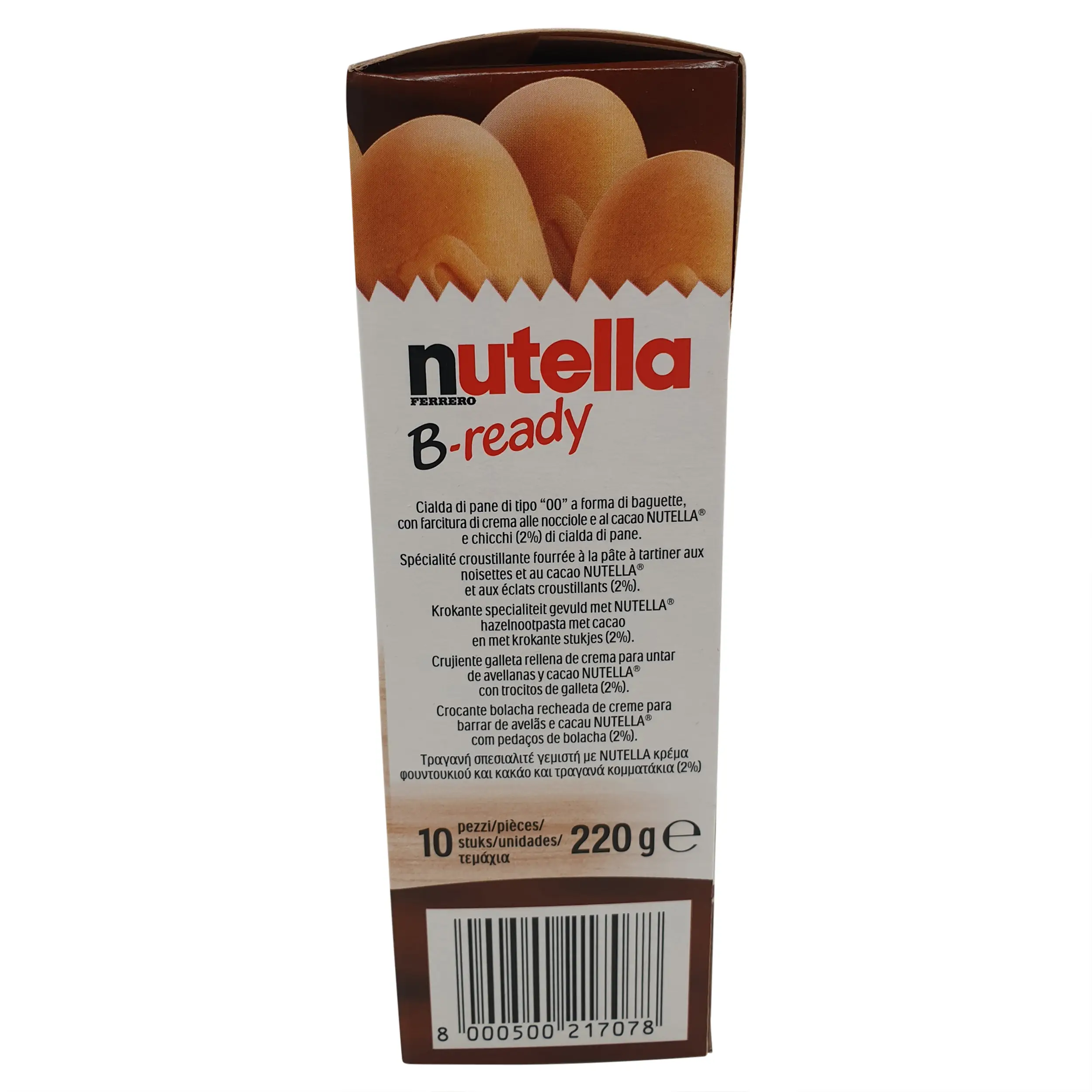 Nutella B-Ready | Nutella Biscuits | Nutella B-Ready 10X22G | Nutella Be Ready | 7.76 Ounce Total Weight - Image 5