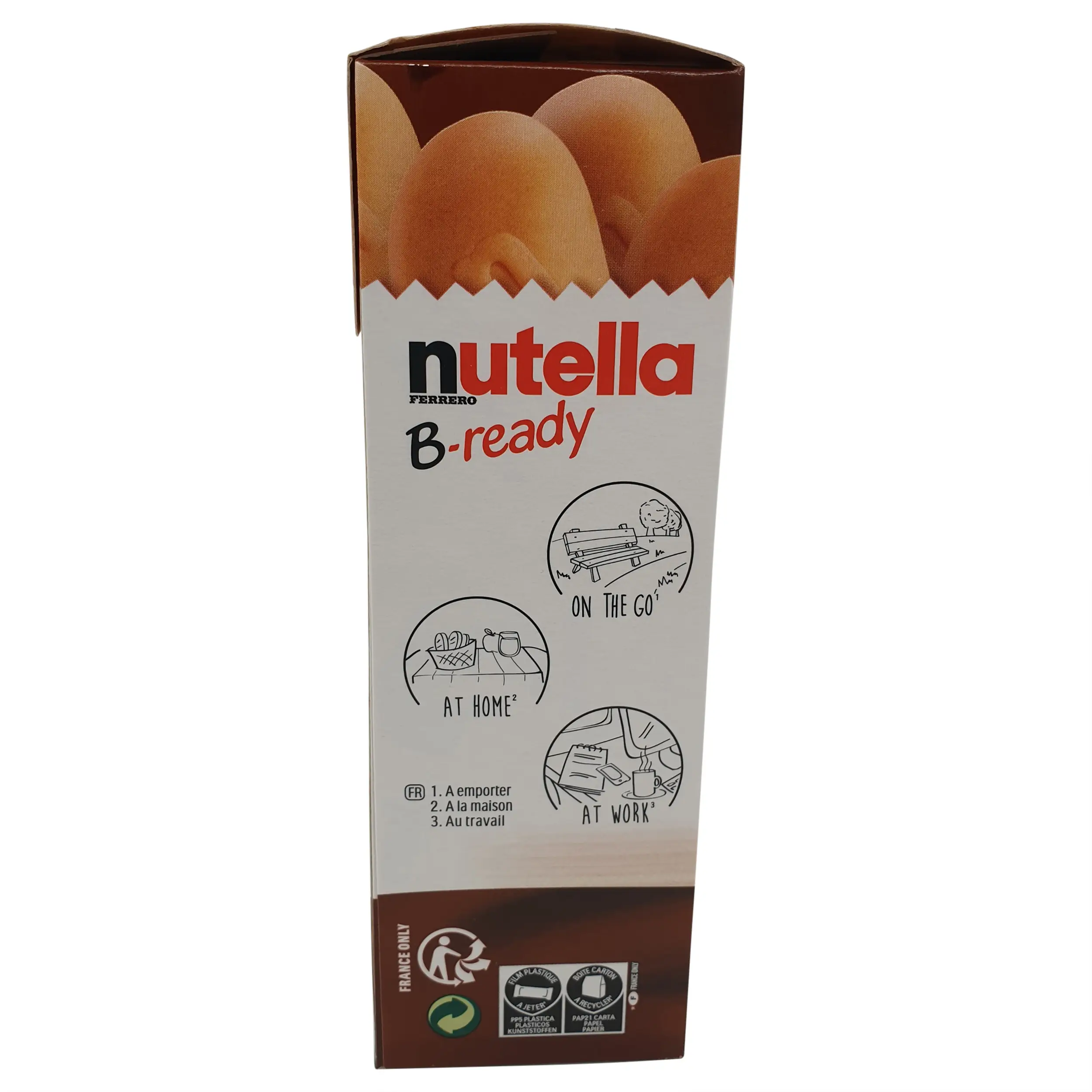 Nutella B-Ready | Nutella Biscuits | Nutella B-Ready 10X22G | Nutella Be Ready | 7.76 Ounce Total Weight - Image 3